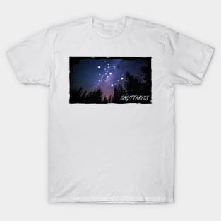 Zodiac Majesty Sagittarius Constellation T-Shirt